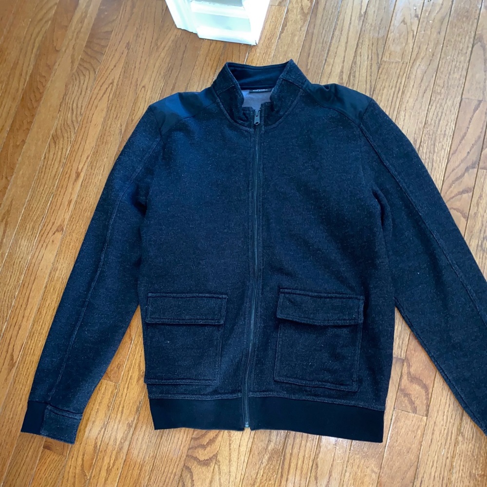 Marc Anthony men’s black zip up jacket